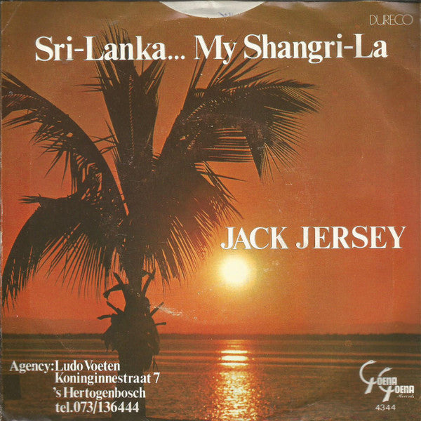 Jack Jersey - Sri-Lanka... My Shangri-La 36252 18335 Vinyl Singles Goede Staat