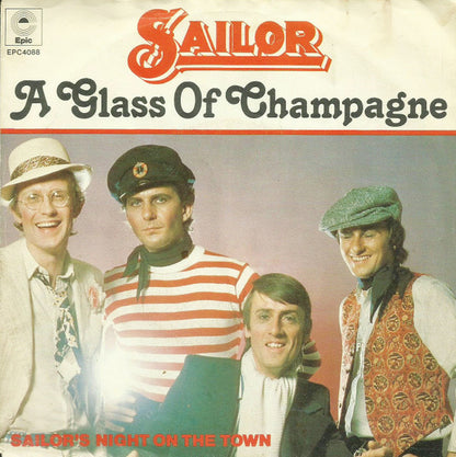 Sailor - A Glass Of Champagne Vinyl Singles Goede Staat