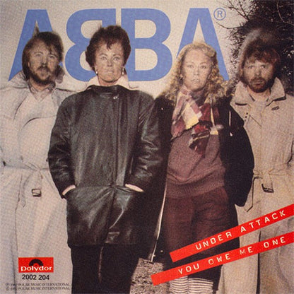 ABBA - Under Attack 39644 Vinyl Singles Goede Staat