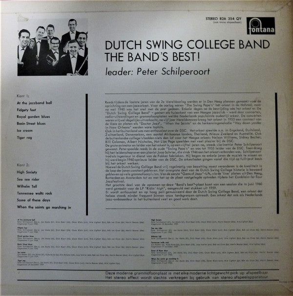 Dutch Swing College Band - The Band's Best (LP) 41706 Vinyl LP Goede Staat