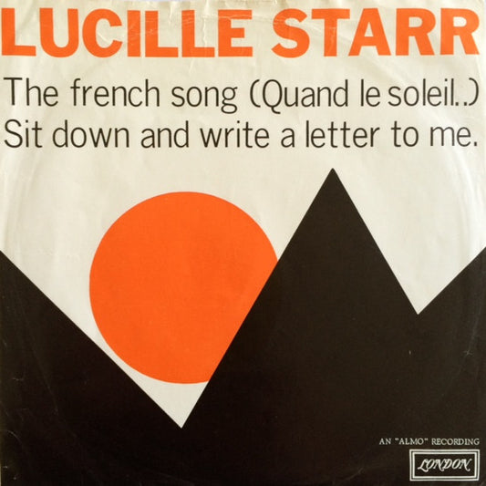 Lucille Starr - The French Song (Quand Le Soleil..) 37998 Vinyl Singles Goede Staat