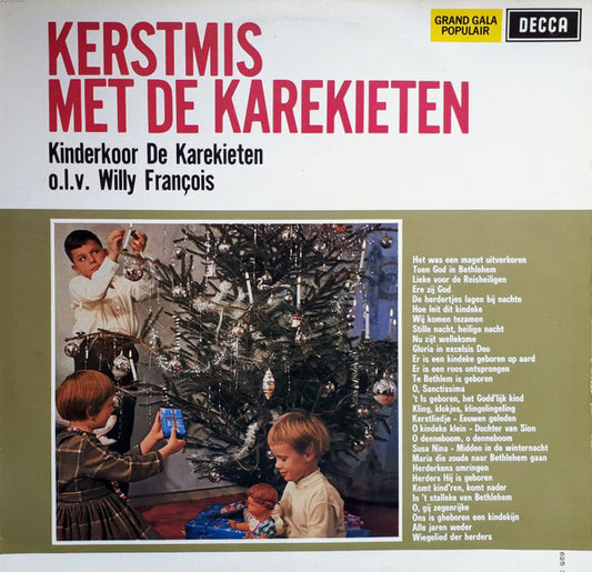 Kinderkoor De Karekieten - Kerstmis Met De Karekieten (LP) Vinyl LP Goede Staat