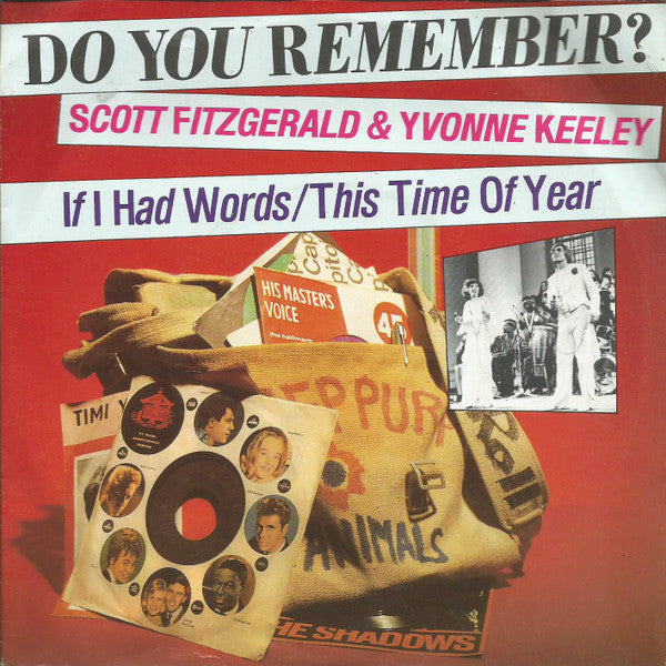 Scott Fitzgerald & Yvonne Keeley - If I Had Words 38626 Vinyl Singles Goede Staat