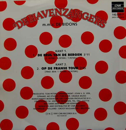 Havenzangers - De Beul Van De Bergen 34407 Vinyl Singles Goede Staat