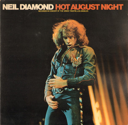 Neil Diamond - Hot August Night (LP) Vinyl LP Dubbel Goede Staat