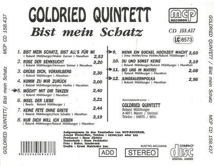 Goldried Quintett - Bist Mein Schatz... (CD) Compact Disc Goede Staat