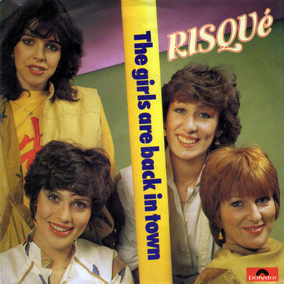 Risqué - The Girls Are Back In Town 38518 Vinyl Singles Goede Staat