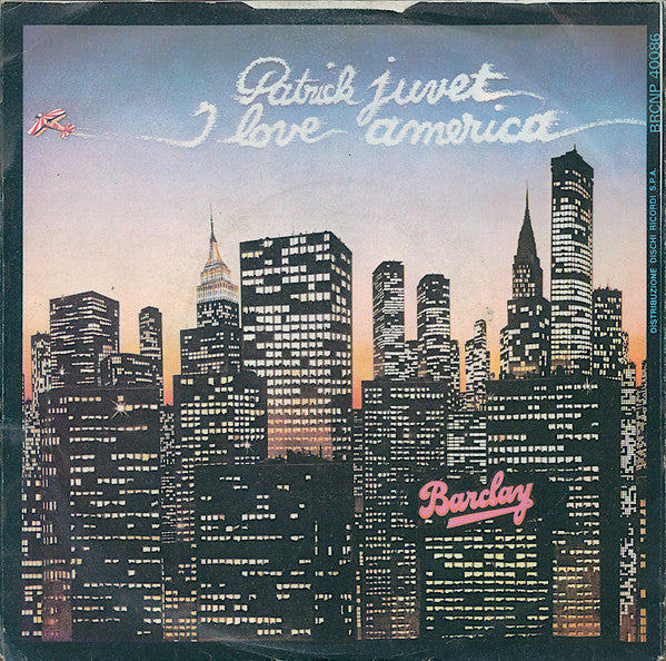 Patrick Juvet - I Love America 17421 Vinyl Singles Goede Staat