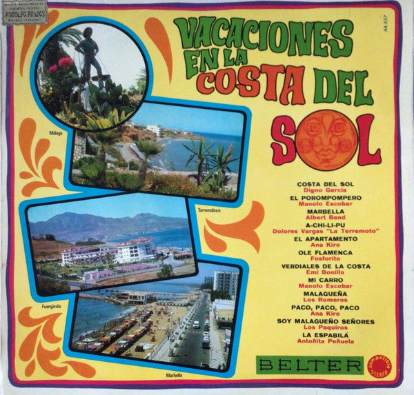 Various - Vacaciones En La Costa Del Sol (LP) 49832 Vinyl LP Goede Staat