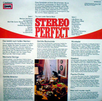 Jack Lester Special Band - Stereo Perfect (LP) 50711 Vinyl LP Goede Staat