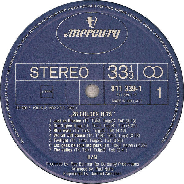 BZN - 28 Golden Hits (LP) 46466 Vinyl LP Dubbel Goede Staat