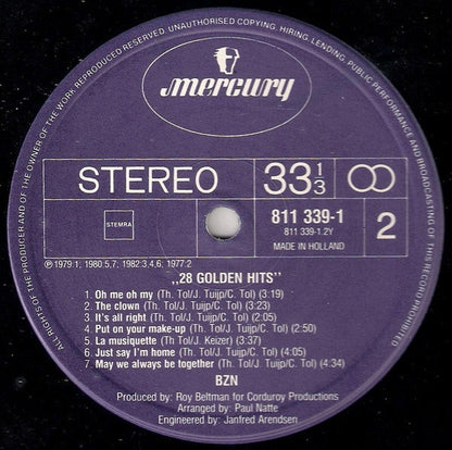 BZN - 28 Golden Hits (LP) 46466 Vinyl LP Dubbel Goede Staat