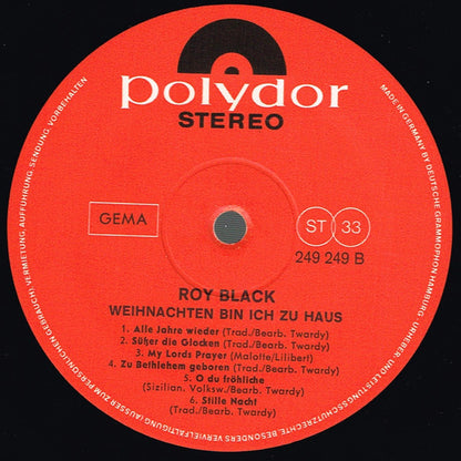 Roy Black - Weihnachten Bin Ich Zu Haus (LP) 49765 Vinyl LP Goede Staat