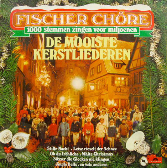 Fischer Chöre - De Mooiste Kerstliederen (LP) 44286 Vinyl LP Goede Staat