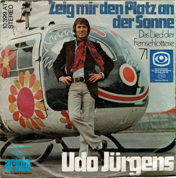 Udo Jürgens - Zeig Mir Den Platz An Der Sonne 34770 Vinyl Singles Goede Staat