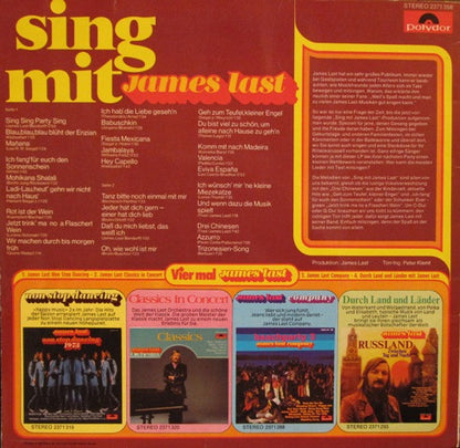 James Last - Sing Mit (LP) 50298 Vinyl LP Goede Staat