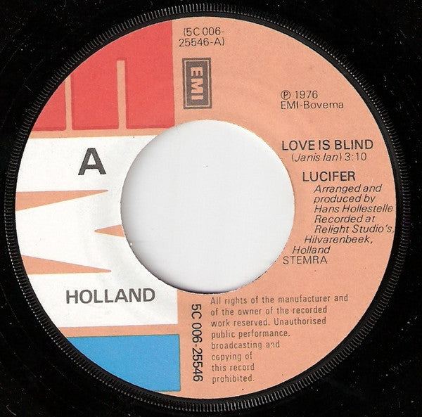 Lucifer - Love Is Blind 39238 Vinyl Singles Goede Staat