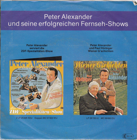 Peter Alexander - Feierabend 21745 Vinyl Singles Goede Staat ++