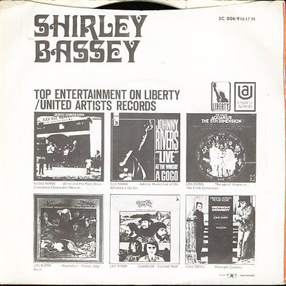 Shirley Bassey - Something 18438 Vinyl Singles Goede Staat