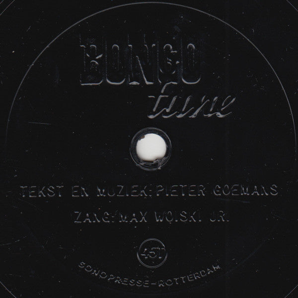 Max Woiski Jr. - Bongo Tune (Flexi-disc) 17134 Flexidisc Goede Staat