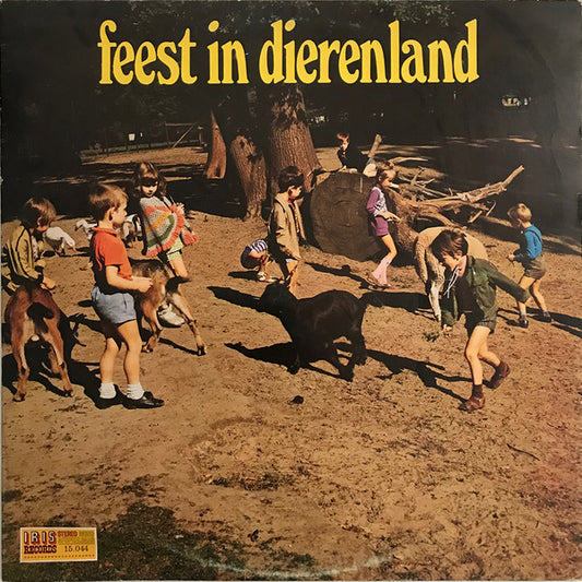 Edelzangertjes - Feest In Dierenland (LP) 51294 Vinyl LP Goede Staat