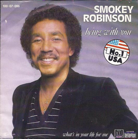 Smokey Robinson - Being With You 37498 Vinyl Singles Goede Staat