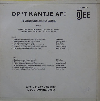 Various - Op 't Kantje Af! (LP) 49976 Vinyl LP Goede Staat