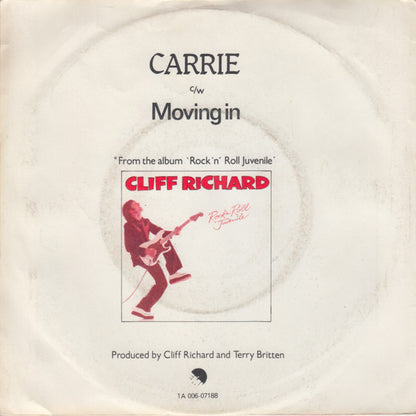 Cliff Richard - Carrie 39403 Vinyl Singles Goede Staat