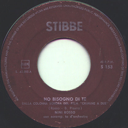 Nini Rosso - Il Silenzio 39824 Vinyl Singles Hoes: Generic