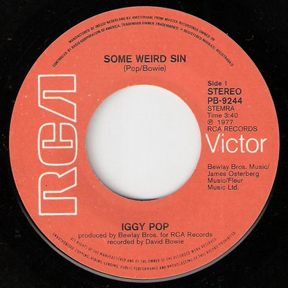 Iggy Pop - Some Weird Sin 17390 Vinyl Singles Goede Staat