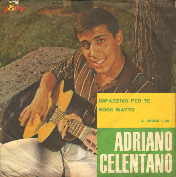 Adriano Celentano Con Giulio Libano E I Suoi Rockers - Rock Matto 39769 Vinyl Singles Goede Staat