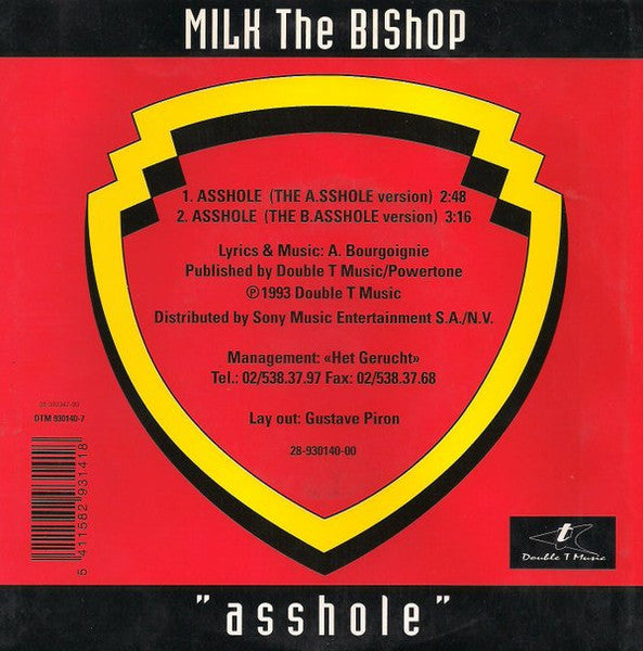 Milk The Bishop - Asshole 38242 Vinyl Singles Goede Staat