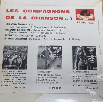 Les Compagnons De La Chanson - Les Comédiens (EP) 39816 Vinyl Singles Goede Staat