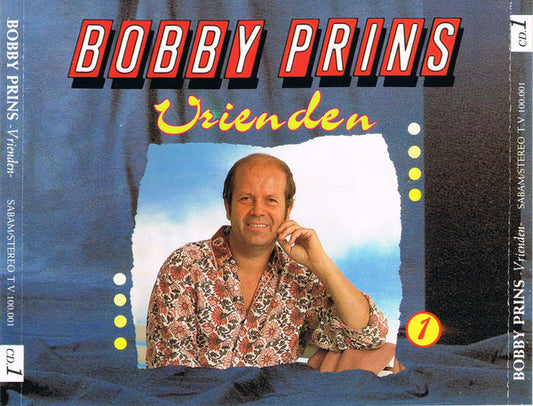 Bobby Prins - Vrienden (Vol. 1 & 2) (CD) Compact Disc Goede Staat