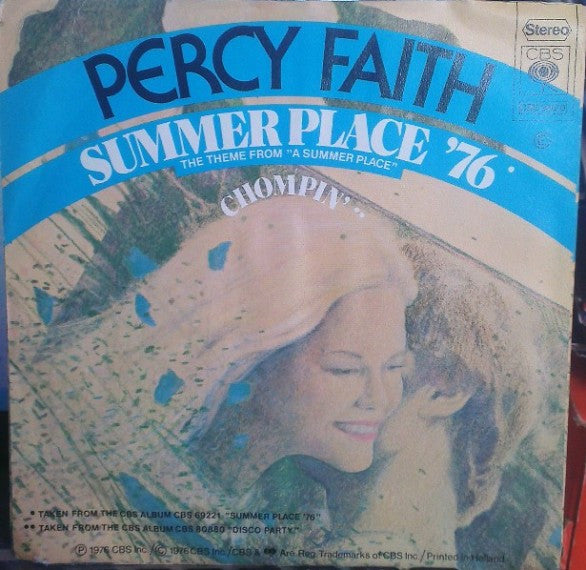 Percy Faith - Summer Place '76 38517 Vinyl Singles Goede Staat