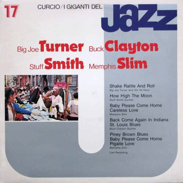 Big Joe Turner, Buck Clayton, Stuff Smith, Memphis Slim - I Giganti Del Jazz Vol. 17 (LP) 50364 Vinyl LP Goede Staat