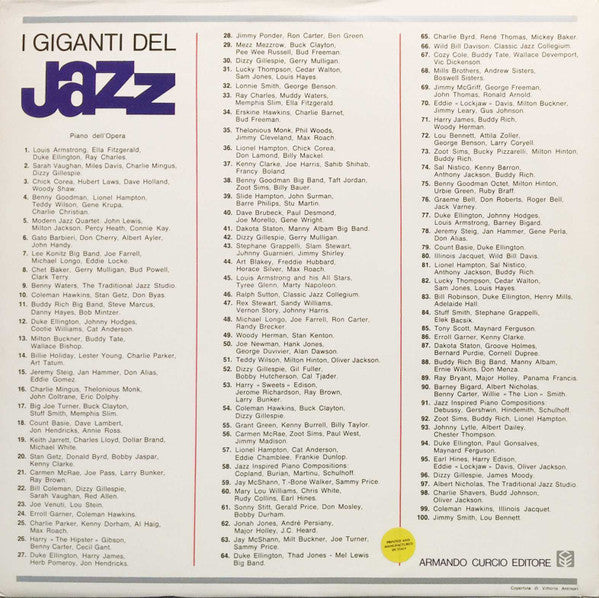 Big Joe Turner, Buck Clayton, Stuff Smith, Memphis Slim - I Giganti Del Jazz Vol. 17 (LP) 50364 Vinyl LP Goede Staat