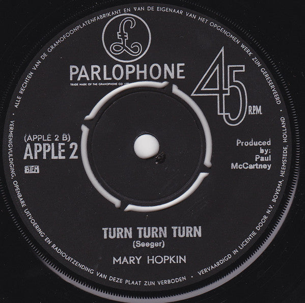 Mary Hopkin - Those Were The Days 37468 Vinyl Singles Goede Staat