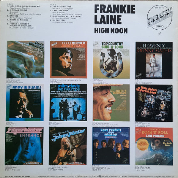 Frankie Laine - High Noon (LP) 49316 Vinyl LP Goede Staat