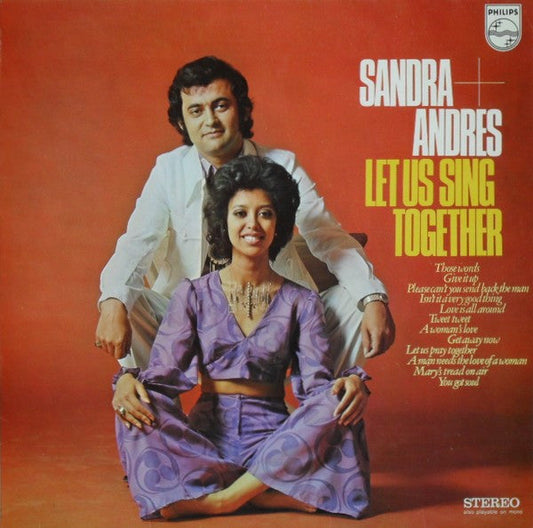 Sandra & Andres - Let Us Sing Together (LP) 46488 Vinyl LP Goede Staat