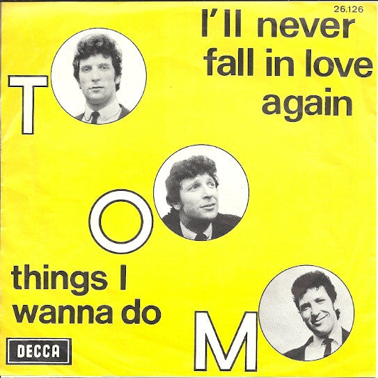 Tom Jones - I'll Never Fall In Love Again 38111 Vinyl Singles Goede Staat