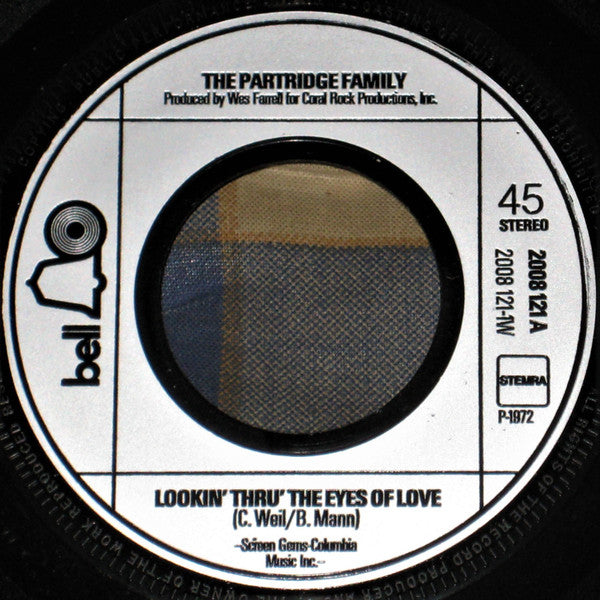 Partridge Family - Looking Through Eyes Of Love Vinyl Singles Hoes: Generic