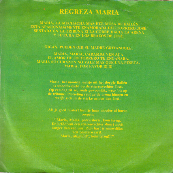 Specials - Regreza Maria 38211 Vinyl Singles Goede Staat