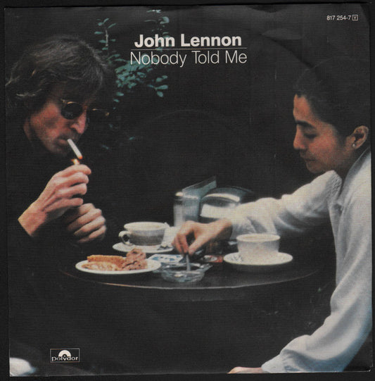 John Lennon - Nobody Told Me 18906 Vinyl Singles Goede Staat