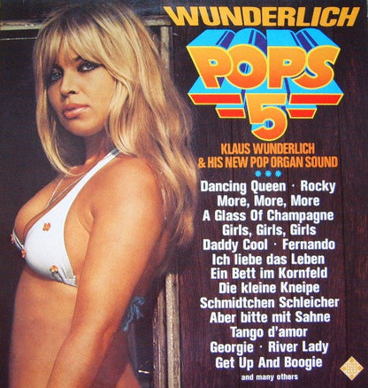 Klaus Wunderlich - Wunderlich Pops 5 (LP) Vinyl LP Goede Staat