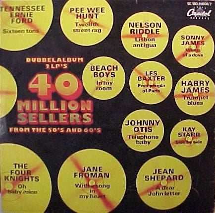 Various - 40 Million Sellers (LP) 49902 Vinyl LP Dubbel Goede Staat