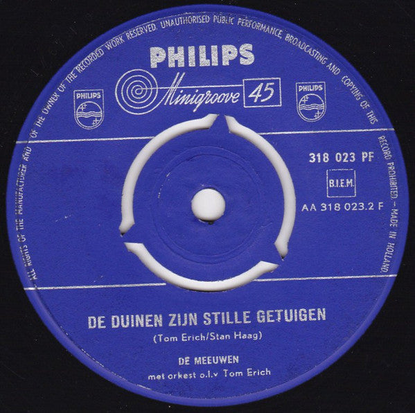 Meeuwen - De Oude Muzikant 38293 Vinyl Singles Goede Staat