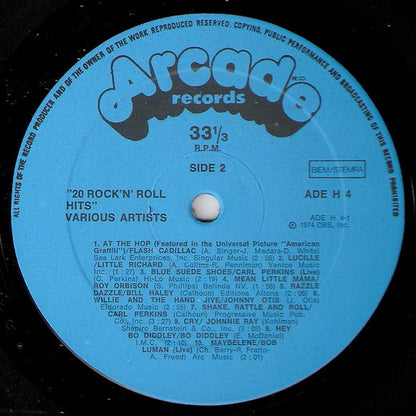 Various - 20 Rock 'N' Roll Hits (LP) 49460 Vinyl LP Goede Staat