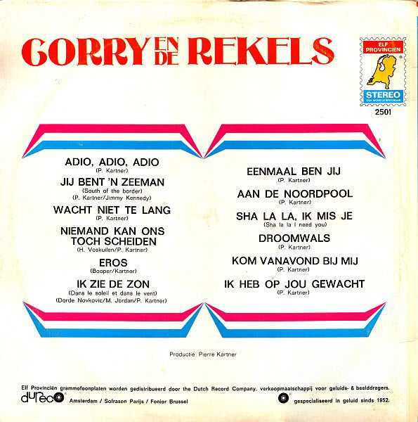 Corry En De Rekels - Corry En De Rekels 2 (LP) (+Poster) 51379 Vinyl LP Goede Staat