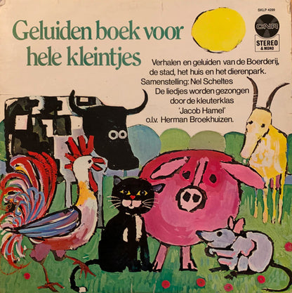 Kinderkoor Jacob Hamel - Geluiden Boek Voor Hele Kleintjes (LP) 51089 Vinyl LP Goede Staat